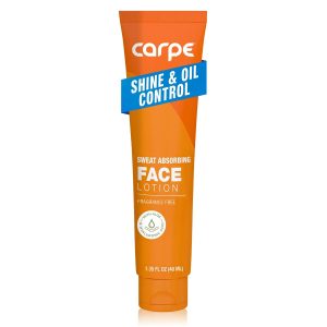 Carpe Sweat Absorbing Face Lotion for Oily Skin. Fragrance Free. 1.35 oz