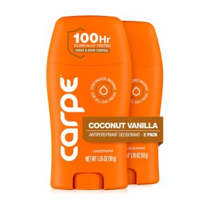 Carpe 100-Hour Antiperspirant Deodorant for Women - Coconut Vanilla